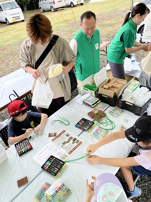 「2024こさい環境フェア」に出展した様子2