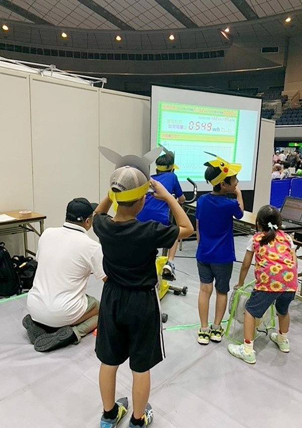 人力発電自転車