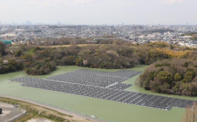 愛知県豊明市の農業用ため池における発電出力1,750kWの水上設置型太陽光発電所「豊明濁池ソーラー」の営業運転を開始のサムネイル