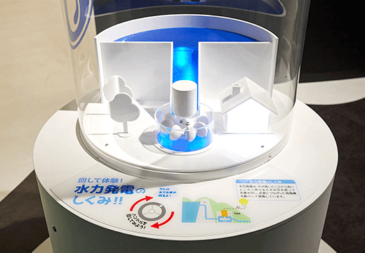 発電のしくみ(水力発電)