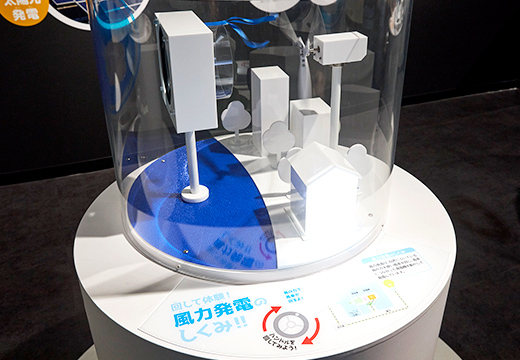 発電のしくみ(風力発電)