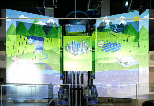 浜岡原子力発電所5号機 1/4模型