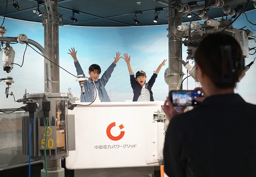 高所作業車(疑似乗車体験) イメージ画像