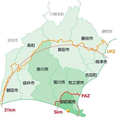 発電所周辺市町との安全協定について