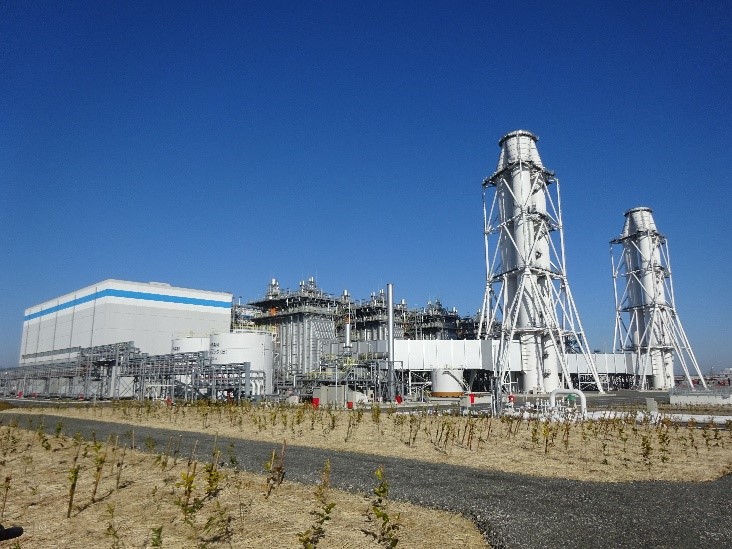 西名古屋火力発電所(撮影:2018年3月11日)の画像 西名古屋火力発電所(撮影:2018年3月11日)の画像