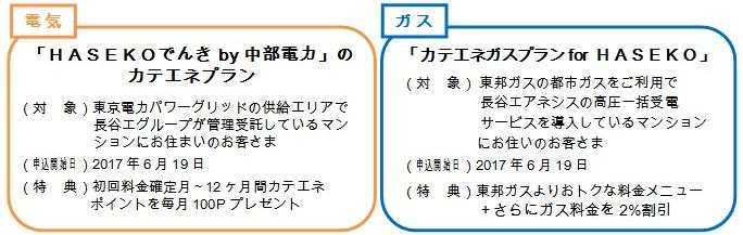 長谷工エアネシスと中部電力の電力・ガス販売の提携概要の図 長谷工エアネシスと中部電力の電力・ガス販売の提携概要の図