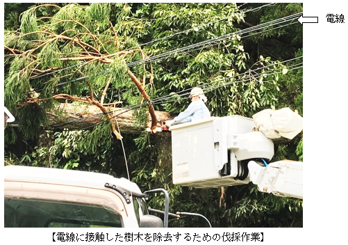 9月6日の復旧作業の様子(岐阜県郡上市にて撮影)の画像 9月6日の復旧作業の様子(岐阜県郡上市にて撮影)の画像