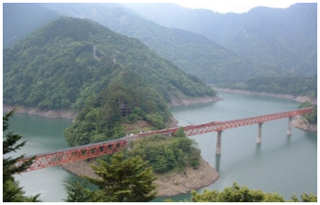 秘境駅「奥大井湖上駅」の写真 秘境駅「奥大井湖上駅」の写真