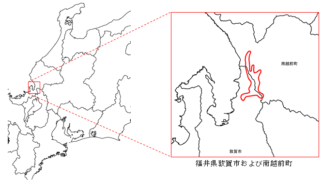実施想定区域の図 実施想定区域の図