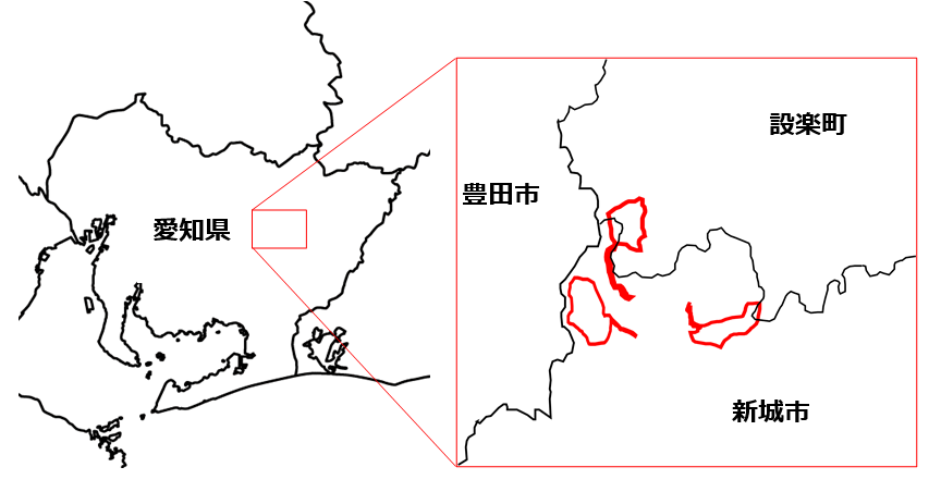 事業実施想定区域図 事業実施想定区域図事業実施想定区域図