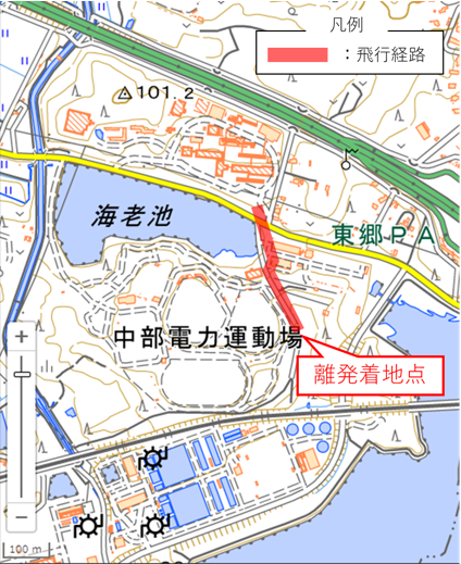 実施箇所の図 実施箇所の図