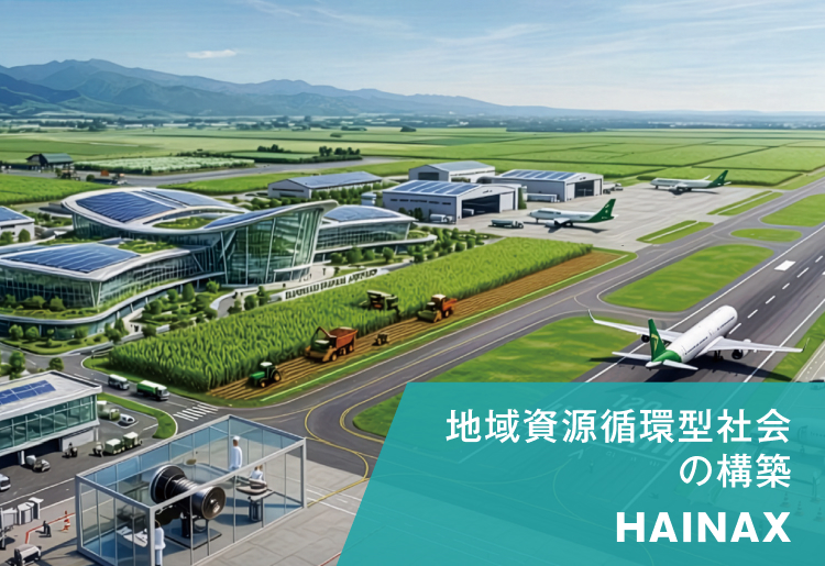 地域資源循環型社会の構築 HAINAX
