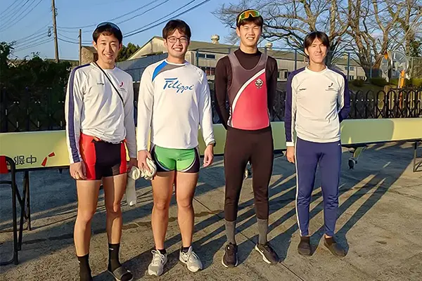 「名古屋大学ボート部」との合同練習を実施しましたのイメージ