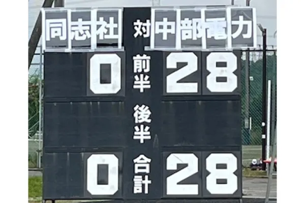 vs 同志社大学戦 マッチレポート18